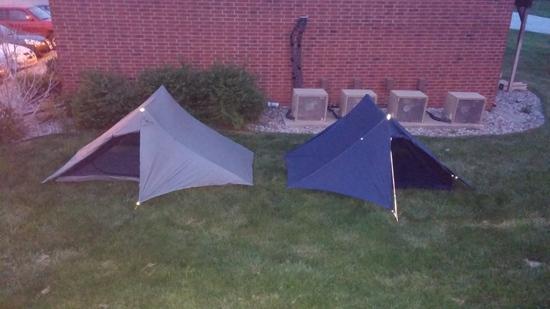 2.5p tent + 2p tent