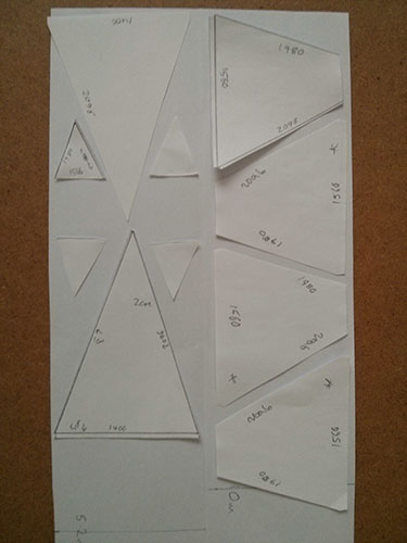 Tent Cutting Layout