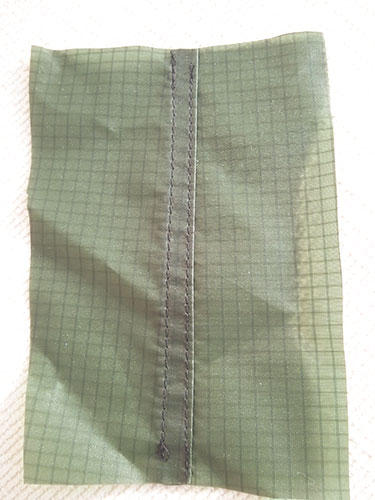 Tent Seam Testing
