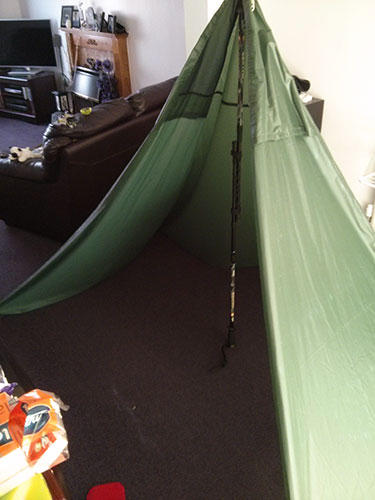 Tent Test Hang