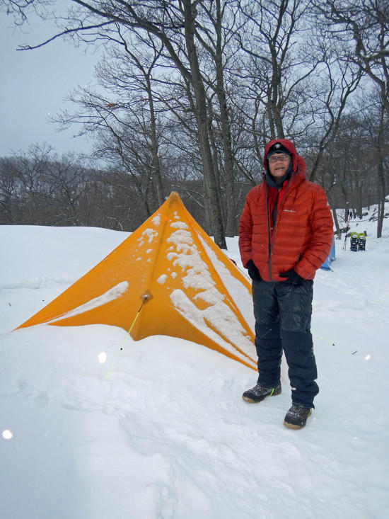 testing EB stormdown jacket