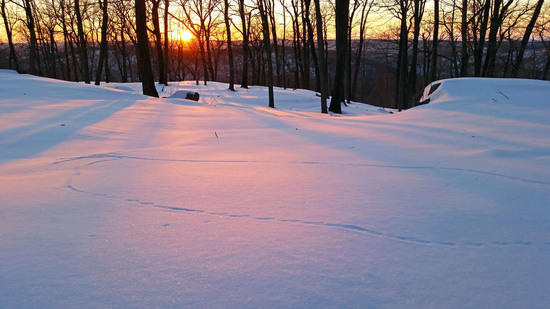 sunset near the AT