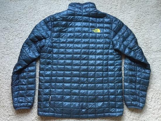north face blue and yellow jacket