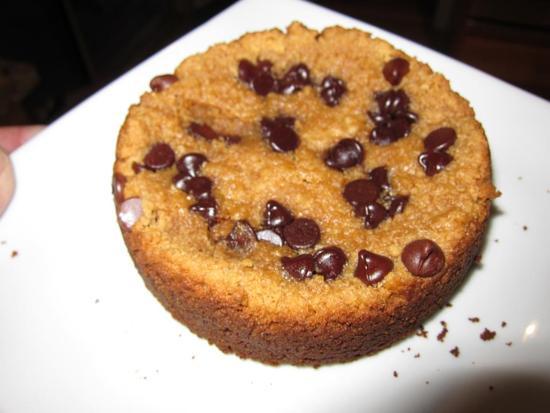 Big chocolate chip cookie