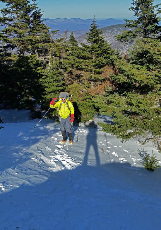 john approaching slide