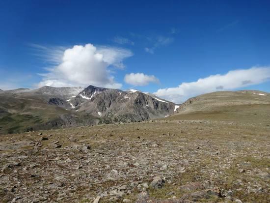 Above Stormy Peaks Pass