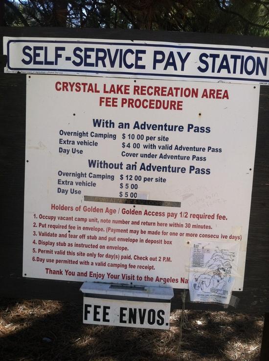 Crystal Lake Fee Info