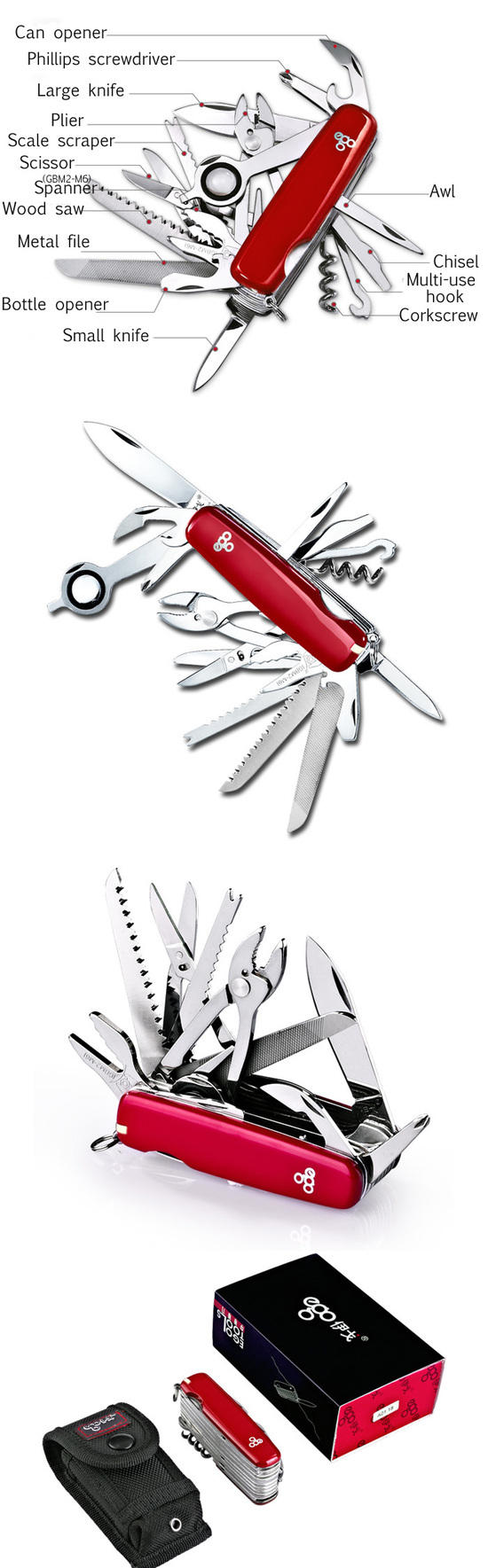 $19.99 for Ego A01 - 18 Multitools @ GearBest (7th) + free shipping