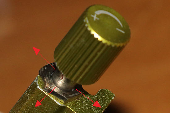 Pinguin Mantis valve detail