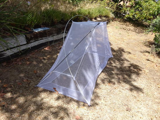 Bed-top mosquito net