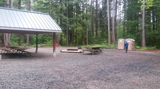 campsite view