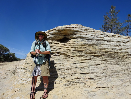 Hiking skirt and pancake rock