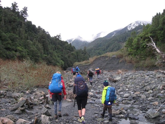 Tramping upriver