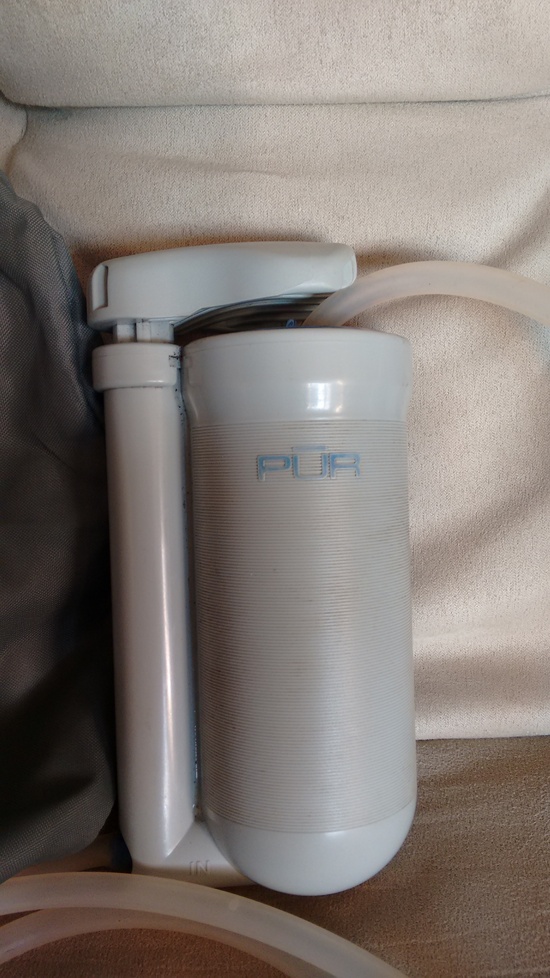 pur backpacking water filter