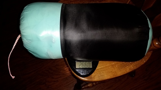 Blue bag weight