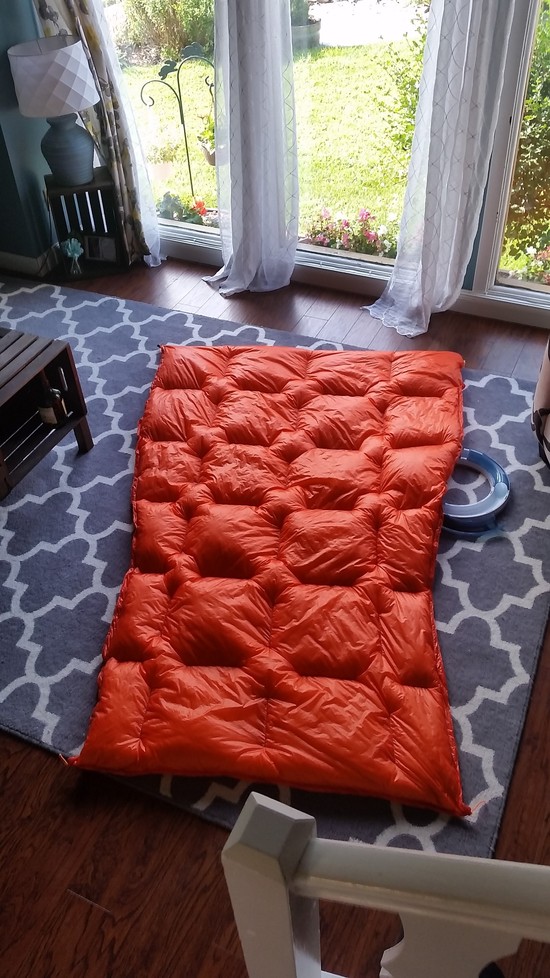 40F quilt -- Orange