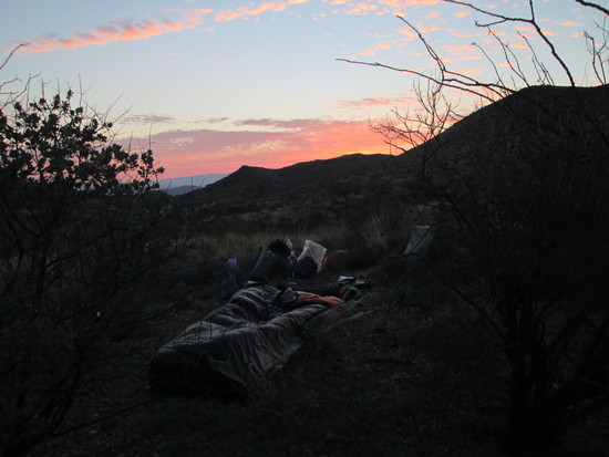 Superlight Bivy on the OML