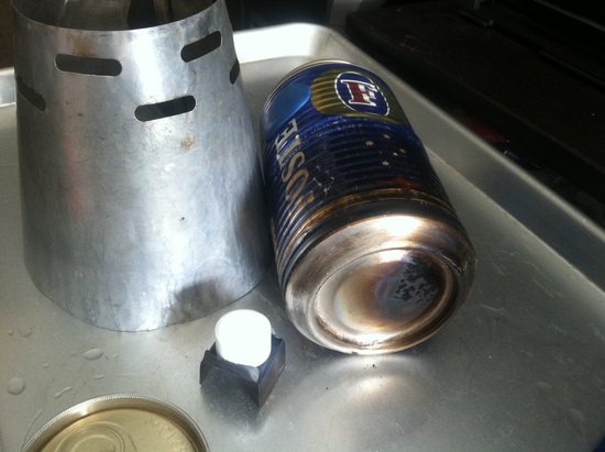 Fosters can cone system esbit residue