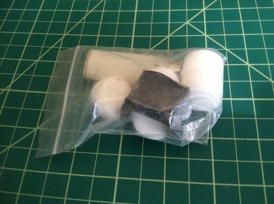 Esbit and stove in plastic ba