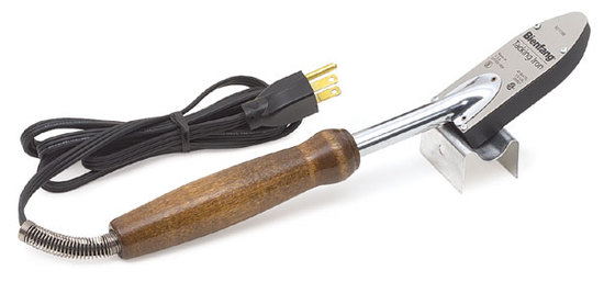 Photo tacking iron