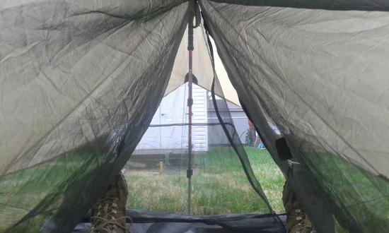 Net Tent Front