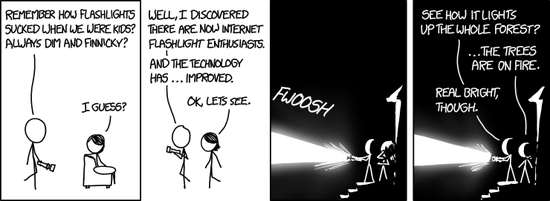 XKCD: Flashlights
