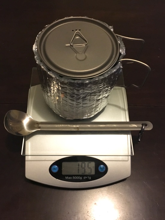 Cook kit scale