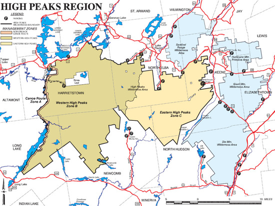 eastern high peaks